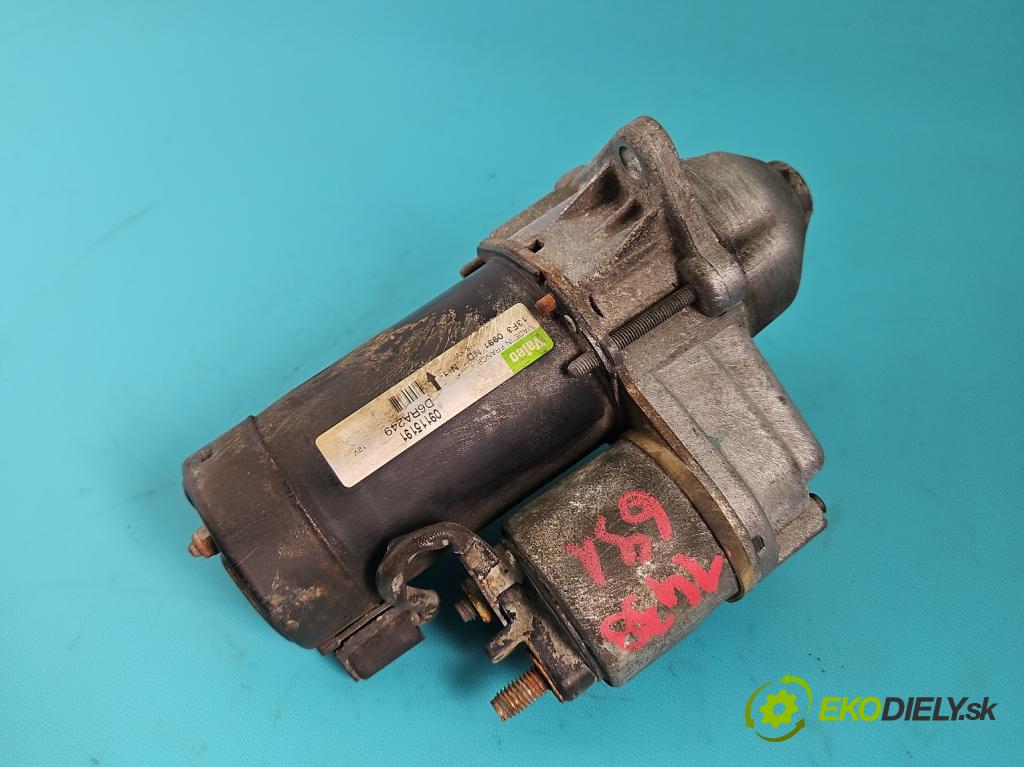 Opel Combo C 2001-2011 1.4 16V 90 HP manual 66 kW 1364 cm3 5- štartér D6RA249 (Štartér)