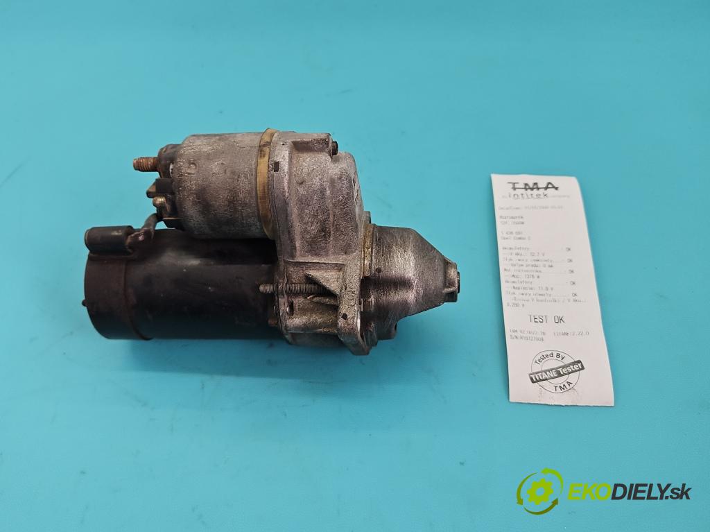 Opel Combo C 2001-2011 1.4 16V 90 HP manual 66 kW 1364 cm3 5- štartér D6RA249 (Štartér)