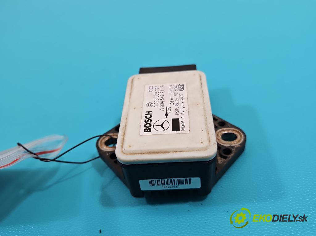 Mercedes B W245 2005-2011 2.0 cdi 140 hp manual 103 kW 1991 cm3 5- snímač ESP 0265005726