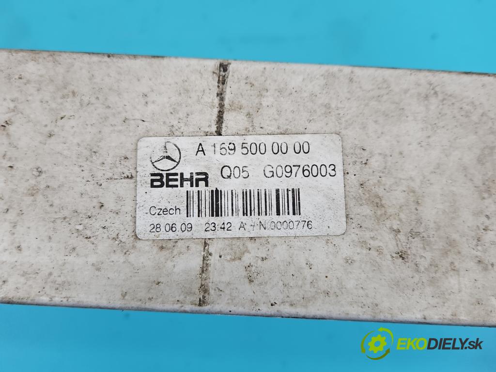 Mercedes B W245 2005-2011 2.0 cdi 140 hp manual 103 kW 1991 cm3 5- Intercooler A1695000000 (Chladiče nasávaného vzduchu (intercoolery))