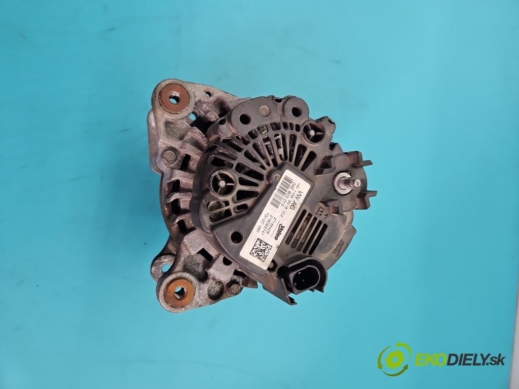 Skoda Fabia III 2014- 2021 1.2 TSI 90 HP manual 66 kW 1197 cm3 5- Alternator 04E903015 (Alternátor)