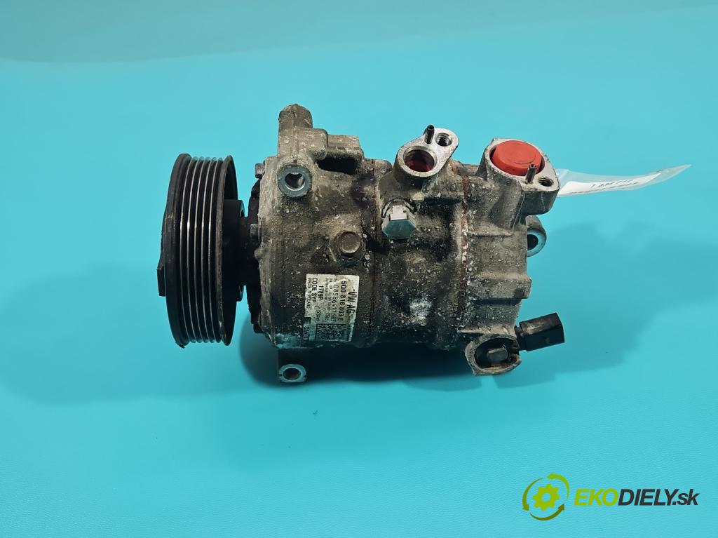 Skoda Fabia III 2014- 2021 1.2 TSI 90 HP manual 66 kW 1197 cm3 5- Kompresor: klimatizácie 5Q0816803E (Kompresor klimatizácie)