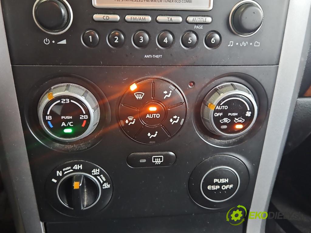 Suzuki Grand Vitara II 2005-2014 2.0 16V 140 HP manual 103 kW 1995 cm3 5- panel kúrenia 39510-64J0