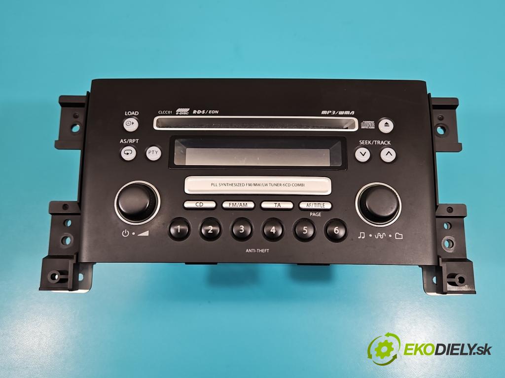 Suzuki Grand Vitara II 2005-2014 2.0 16V 140 HP manual 103 kW 1995 cm3 5- Radio originál 39101-65JS0