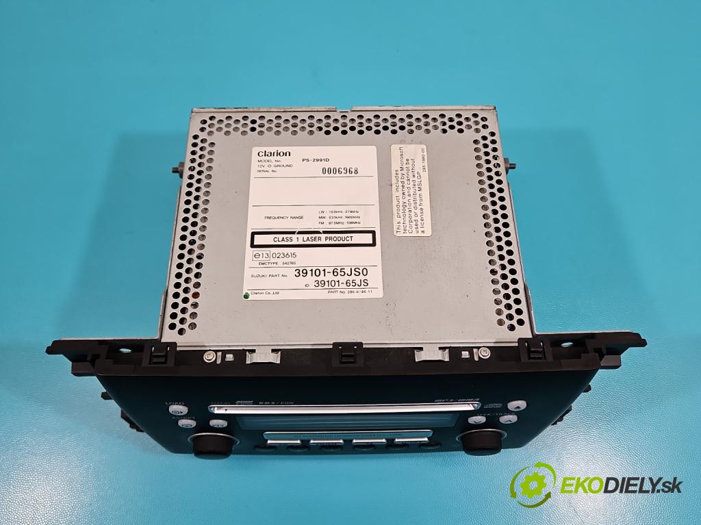Suzuki Grand Vitara II 2005-2014 2.0 16V 140 HP manual 103 kW 1995 cm3 5- Radio originál 39101-65JS0