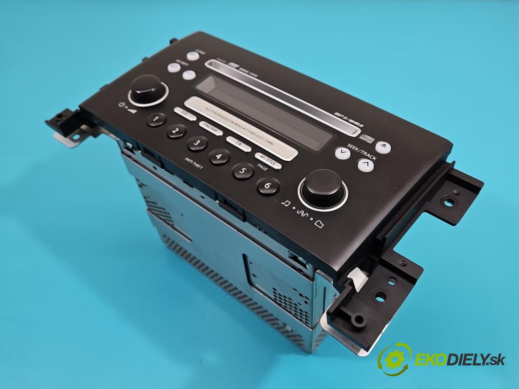 Suzuki Grand Vitara II 2005-2014 2.0 16V 140 HP manual 103 kW 1995 cm3 5- Radio originál 39101-65JS0