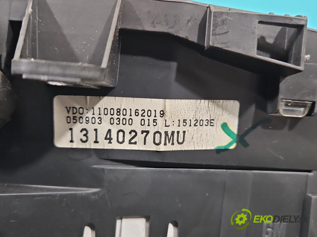 Opel Meriva A 2002-2010 1.6 16V 101 HP automatic 74 kW 1598 cm3 5- riadiaca jednotka motora 12214830