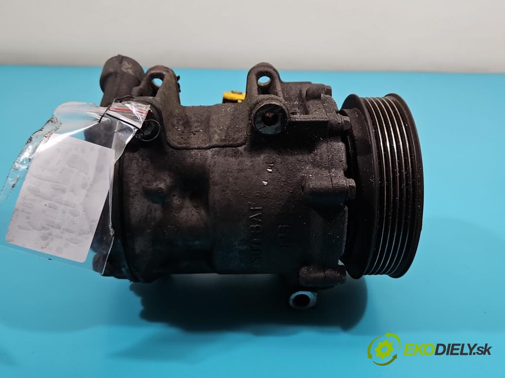 Citroen C5 II 2008-2017 2.0 hdi 136 HP automatic 100 kW 1997 cm3 5- Kompresor: klimatizácie 9660555380 (Kompresor klimatizácie)