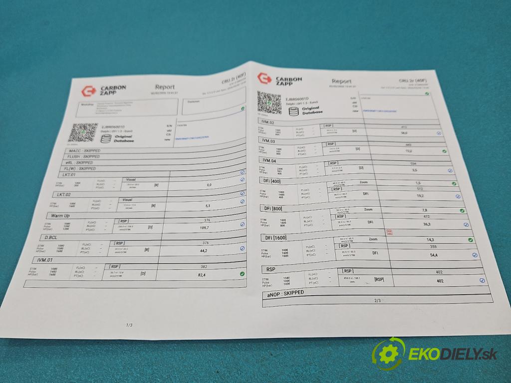 Citroen C5 II 2008-2017 2.0 hdi 136 HP automatic 100 kW 1997 cm3 5- vstrek EJBR06001D (Vstrekovač paliva)
