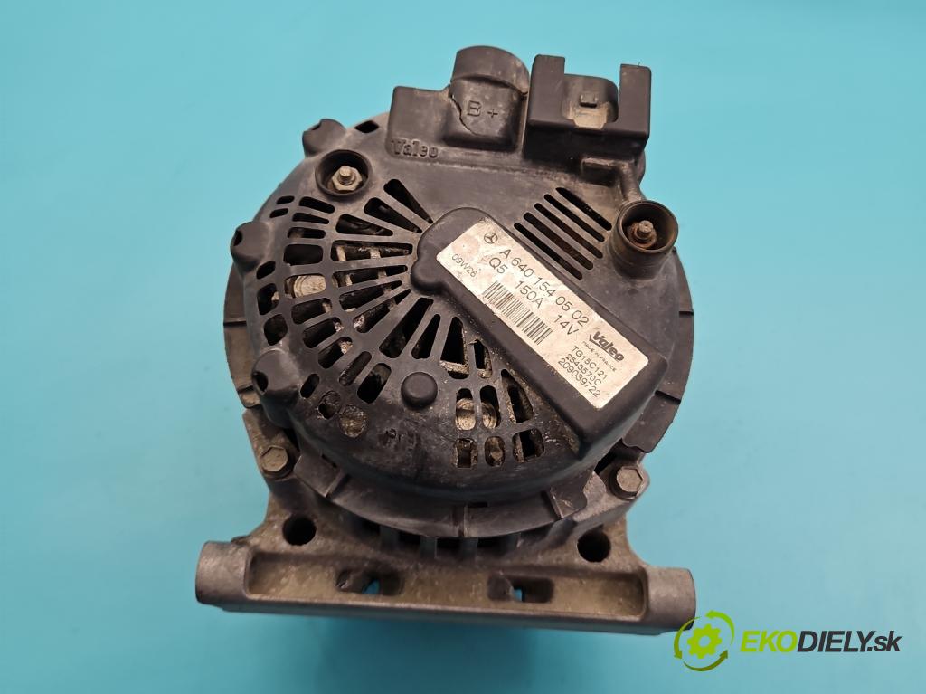 Mercedes B W245 2005-2011 2.0 cdi 140 HP manual 103 kW 1991 cm3 5- Alternator A6401540502 (Alternátor)