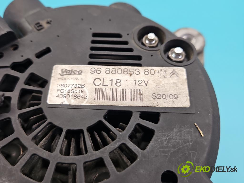 Citroen C5 II 2008-2017 2.0 hdi 136 HP automatic 100 kW 1997 cm3 5- Alternator 9688085380 (Alternátor)