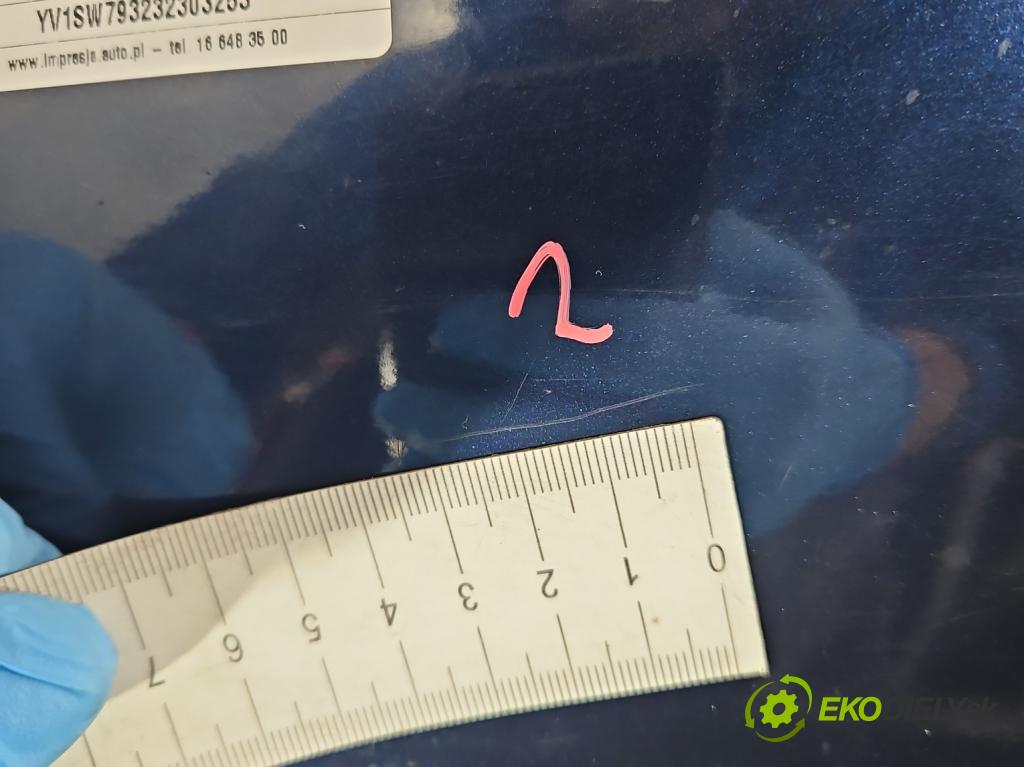 Volvo V70 II 1999-2007 2.4 D5 163 HP manual 120 kW 2401 cm3 5- blatník predné ľavý  (Blatník predný ľavý)