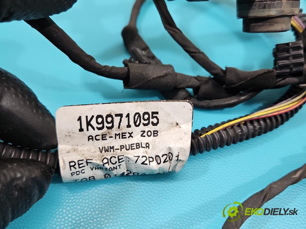 Vw Golf VI 2008-2013 1.6 tdi 105 HP manual 77 kW 1598 cm3 5- snímač parkovaní: 1K9971095