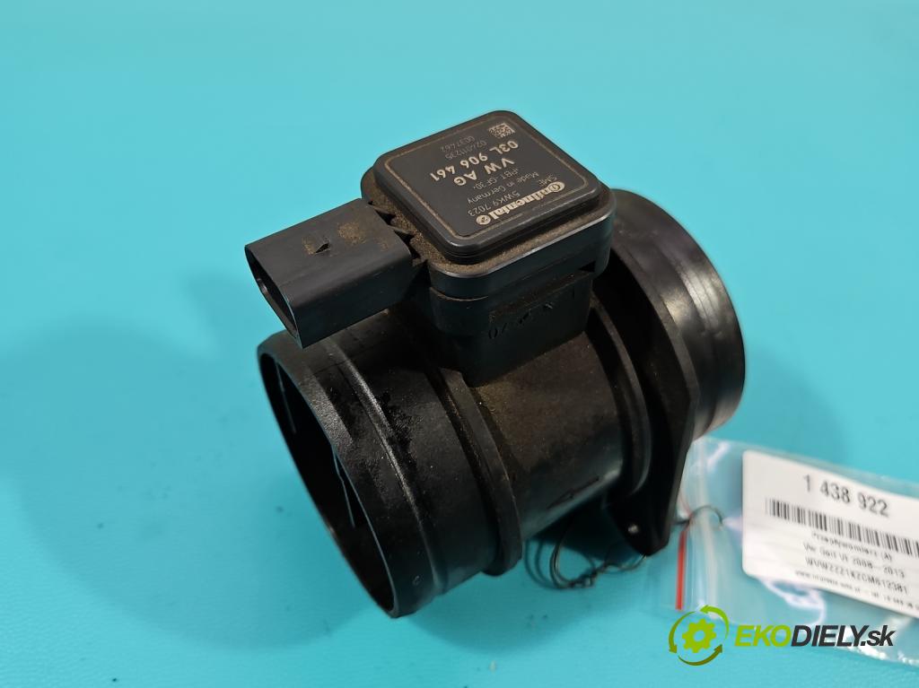 Vw Golf VI 2008-2013 1.6 tdi 105 HP manual 77 kW 1598 cm3 5- průtokoměr: 5WK97023 (Váha vzduchu)