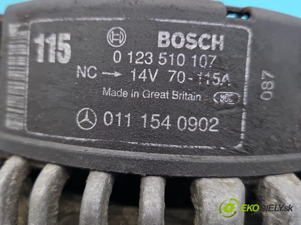 Mercedes Sprinter I 1995-2006 2,2.0 cdi 129 HP manual 95 kW 2148 cm3 5- Alternator 0111540902 (Alternátor)