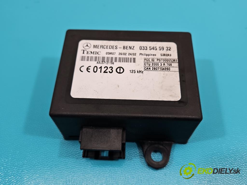 Mercedes Sprinter I 1995-2006 2,2.0 cdi 129 HP manual 95 kW 2148 cm3 5- riadiaca jednotka motora A6111531279