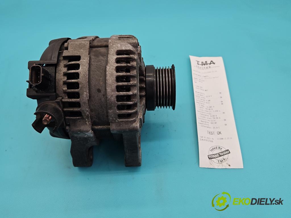 Ford Focus Mk2 2004-2011 1.6 tdci 90 HP manual 66 kW 1560 cm3 5- Alternator  (Alternátor)