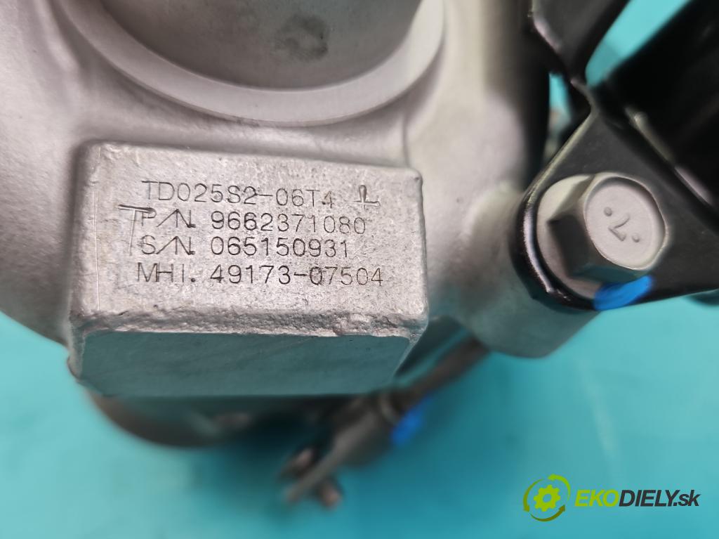 Ford Focus Mk2 2004-2011 1.6 tdci 90 hp manual 66 kW 1560 cm3 5- Turbodmychadlo repasováno 49173-07504