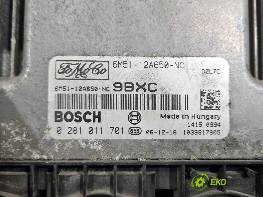 Ford Focus Mk2 2004-2011 1.6 tdci 90 HP manual 66 kW 1560 cm3 5- riadiaca jednotka motora 6M51-12A650-NC
