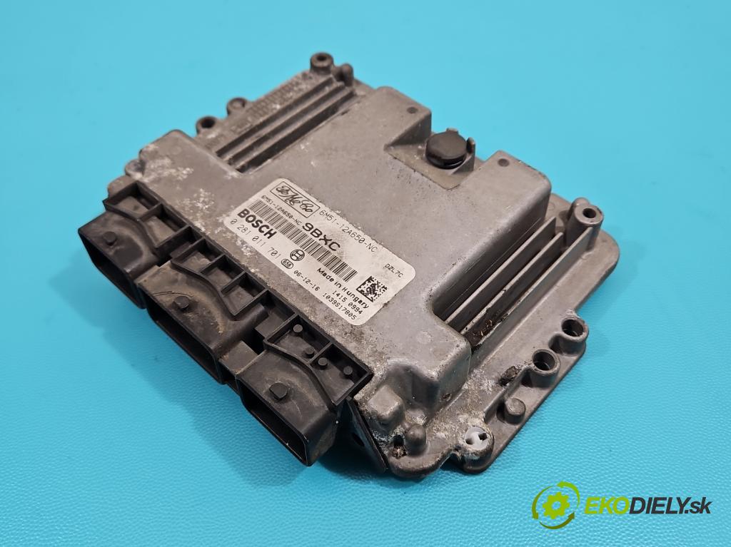 Ford Focus Mk2 2004-2011 1.6 tdci 90 HP manual 66 kW 1560 cm3 5- riadiaca jednotka motora 6M51-12A650-NC