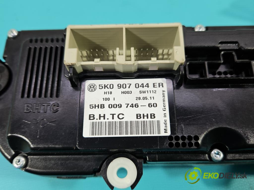 Vw Golf VI 2008-2013 1.6 tdi 105 HP manual 77 kW 1598 cm3 5- panel kúrenia 5K0907044ER
