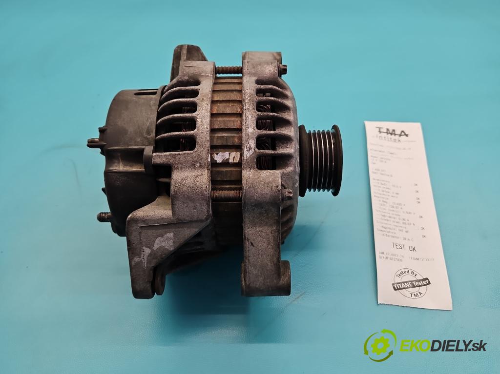 Opel Vectra B 1995-2002 1.6 16V 101 HP manual 74 kW 1598 cm3 5- Alternator  (Alternátor)