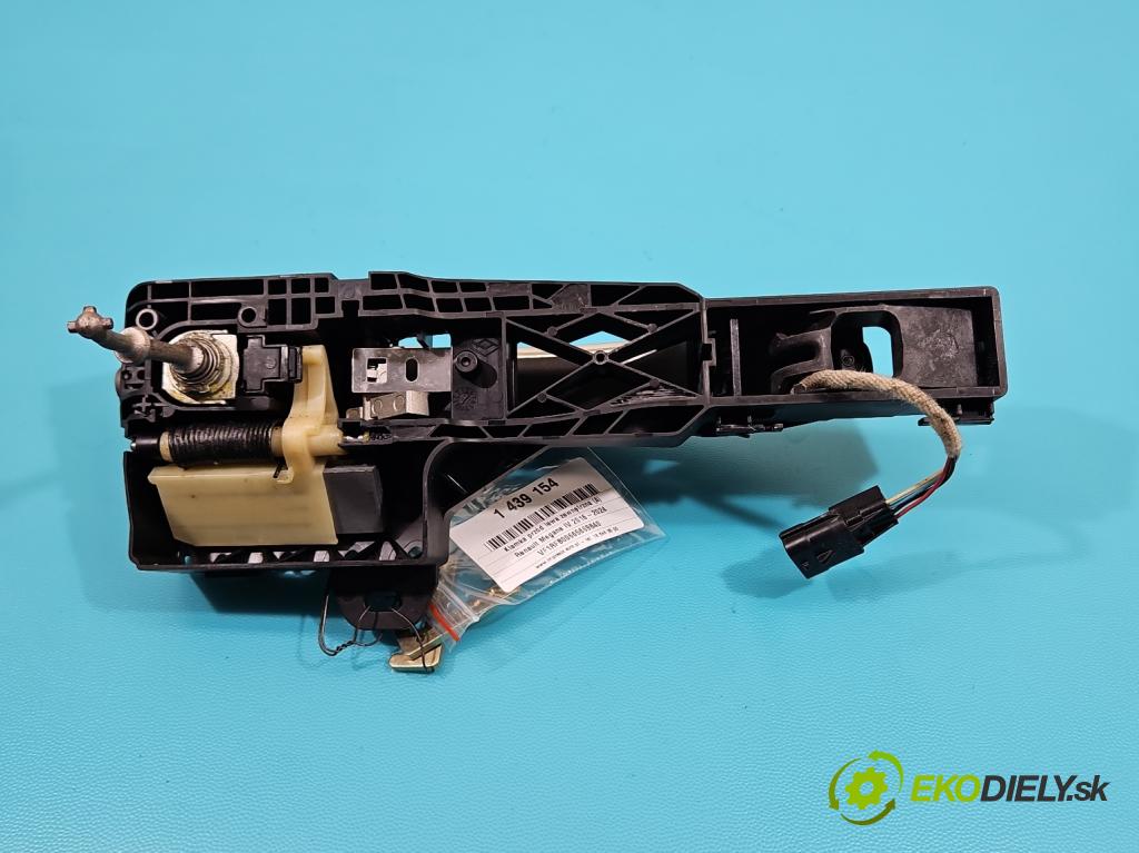 Renault Megane IV 2016-2024 1.5 dci 116 HP automatic 85 kW 1461 cm3 4- rukoväť predné ľavé mimo: 806078862R (Vonkajšie predné ľavé)