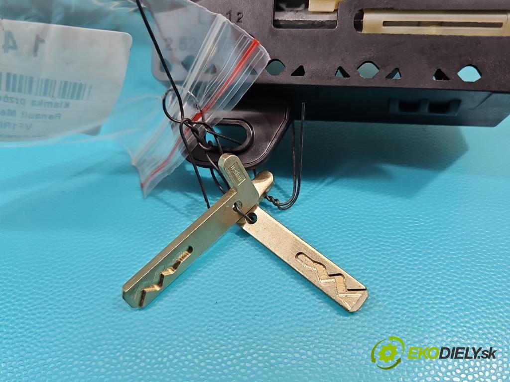 Renault Megane IV 2016-2024 1.5 dci 116 HP automatic 85 kW 1461 cm3 4- rukoväť predné ľavé mimo: 806078862R (Vonkajšie predné ľavé)