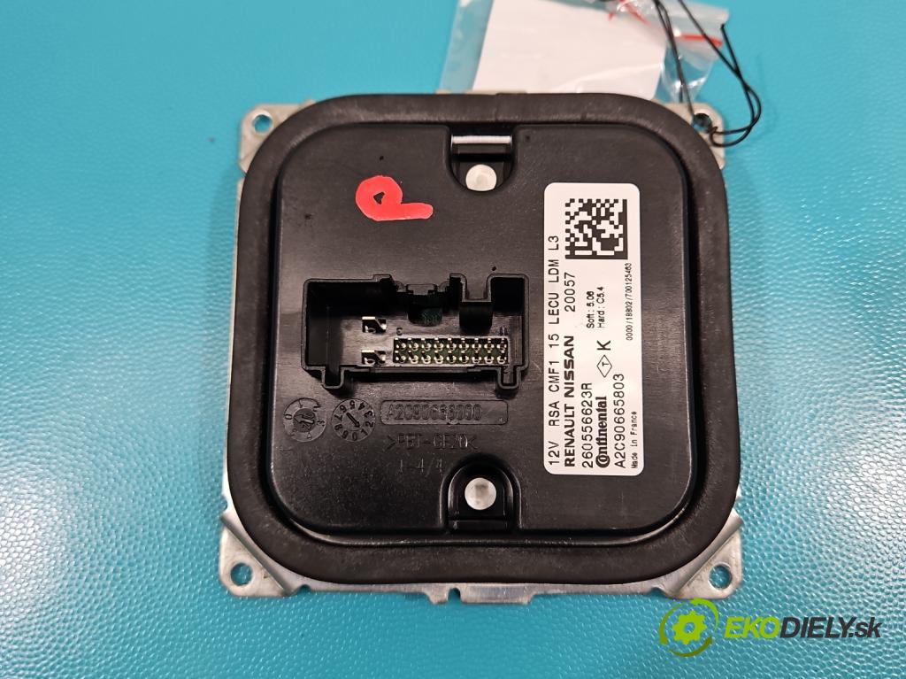 Renault Megane IV 2016-2024 1.5 dci 116 HP automatic 85 kW 1461 cm3 4- střídač: xenon A2C90665803 (Riadiaca jednotka xenónu)