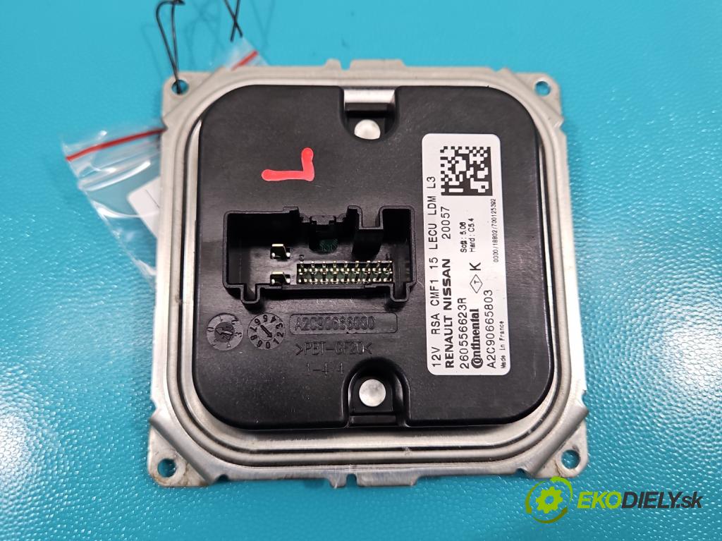 Renault Megane IV 2016-2024 1.5 dci 116 HP automatic 85 kW 1461 cm3 4- střídač: xenon A2C90665803 (Riadiaca jednotka xenónu)
