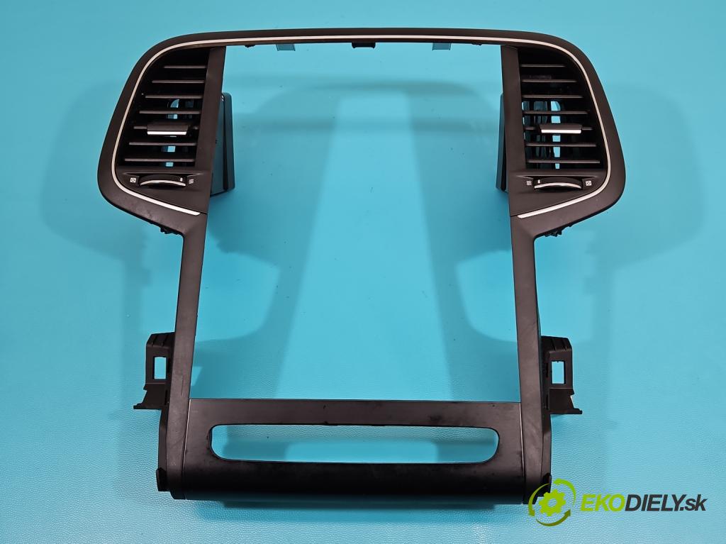 Renault Megane IV 2016-2024 1.5 dci 116 HP automatic 85 kW 1461 cm3 4- Mřížka: kúrenia stredová 687515655 (Mriežka kúrenia (fukár))