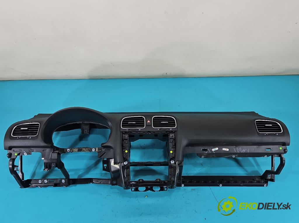Vw Golf VI 2008-2013 1.6 tdi 105 HP manual 77 kW 1598 cm3 5- kokpit,pristrojová doska rozdeľovacia 