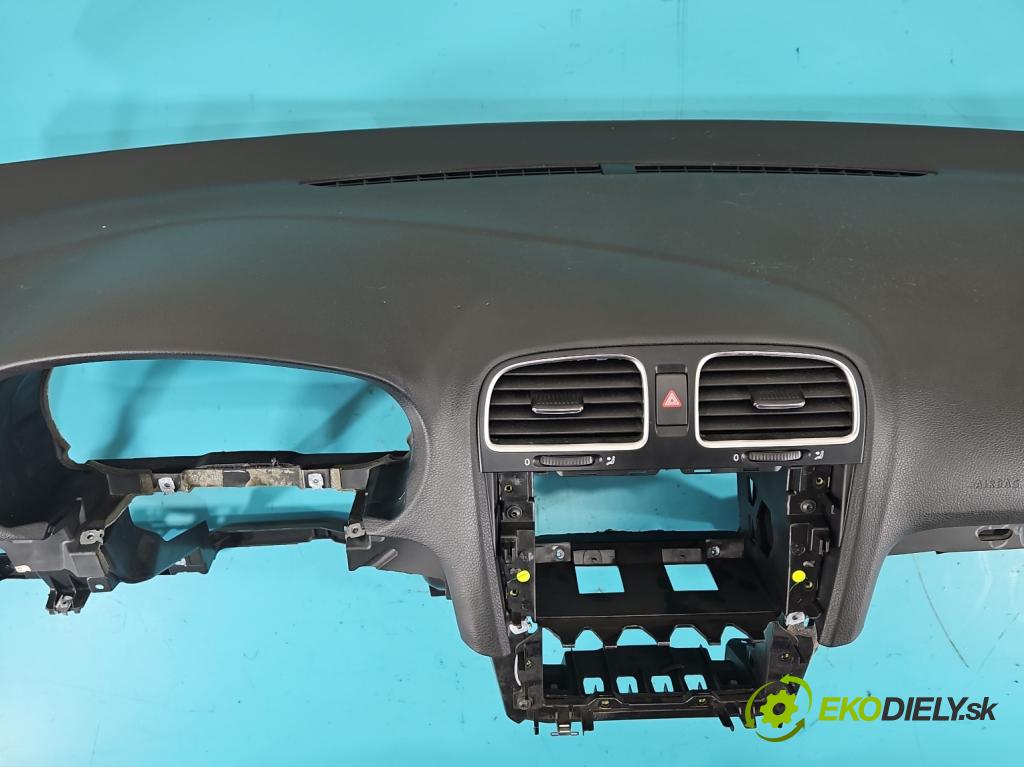 Vw Golf VI 2008-2013 1.6 tdi 105 HP manual 77 kW 1598 cm3 5- kokpit,pristrojová doska rozdeľovacia