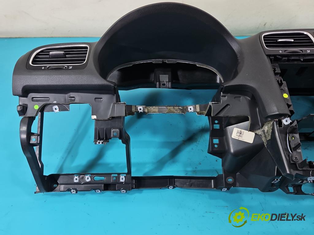 Vw Golf VI 2008-2013 1.6 tdi 105 HP manual 77 kW 1598 cm3 5- kokpit,pristrojová doska rozdeľovacia