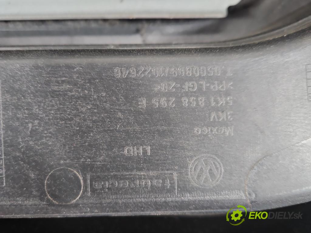 Vw Golf VI 2008-2013 1.6 tdi 105 HP manual 77 kW 1598 cm3 5- kokpit,pristrojová doska rozdeľovacia