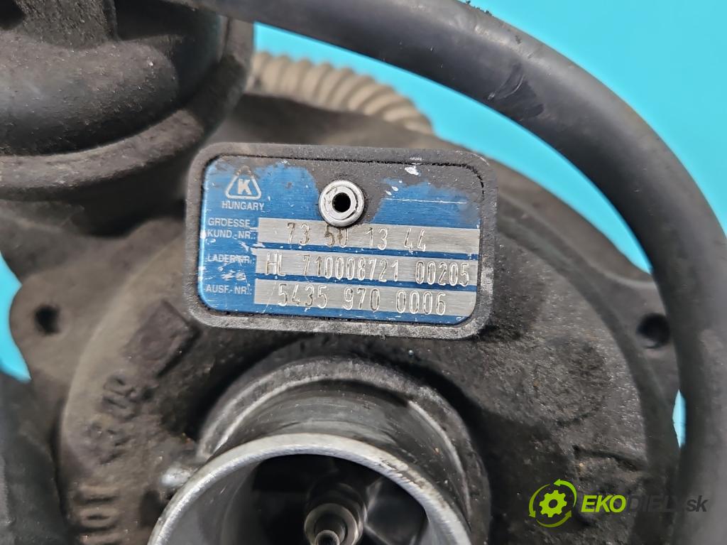 Suzuki Swift Mk6 2005-2010 1,3.0 DDiS 69KM manual 51 kW 1248 cm3 5- Turbodmychadlo 54359700006 (Turbodúchadla (kompletní))