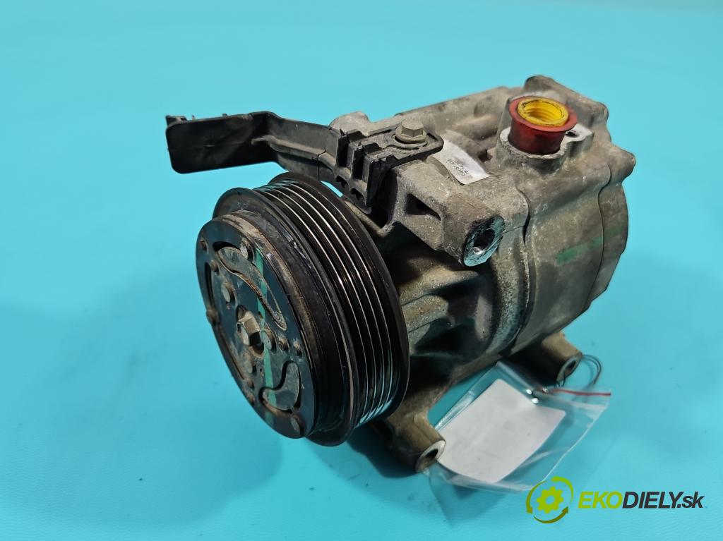 Fiat Panda II 2003-2012 1.2 60 HP manual 44 kW 1242 cm3 5- Kompresor: klimatizácie 51747318 (Kompresor klimatizácie)