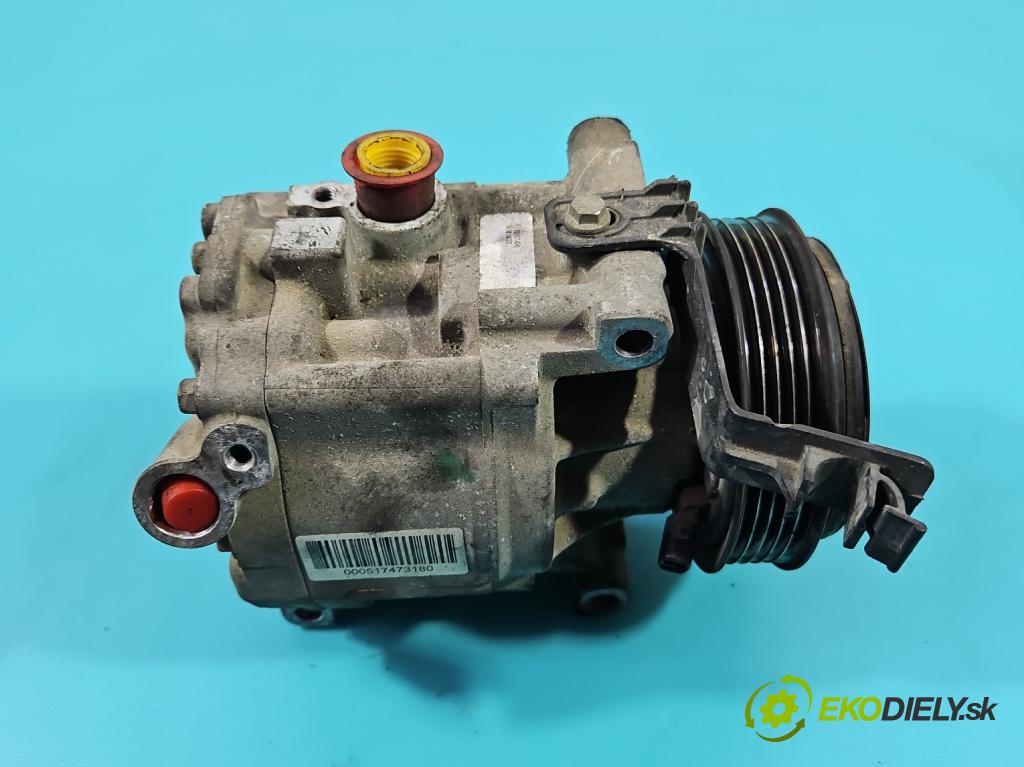 Fiat Panda II 2003-2012 1.2 60 HP manual 44 kW 1242 cm3 5- Kompresor: klimatizácie 51747318 (Kompresor klimatizácie)