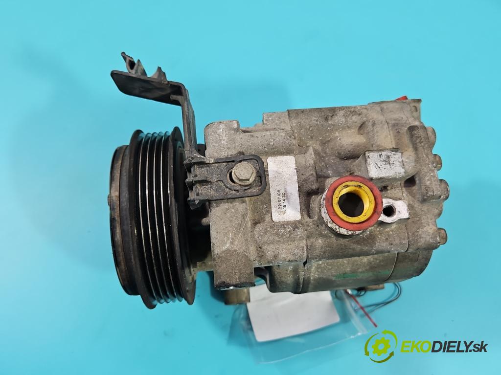 Fiat Panda II 2003-2012 1.2 60 HP manual 44 kW 1242 cm3 5- Kompresor: klimatizácie 51747318 (Kompresor klimatizácie)
