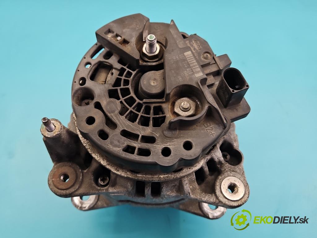 Skoda Octavia II 2004-2013 1.6 SR 102 HP manual 75 kW 1595 cm3 5- Alternator 06F903023F (Alternátor)