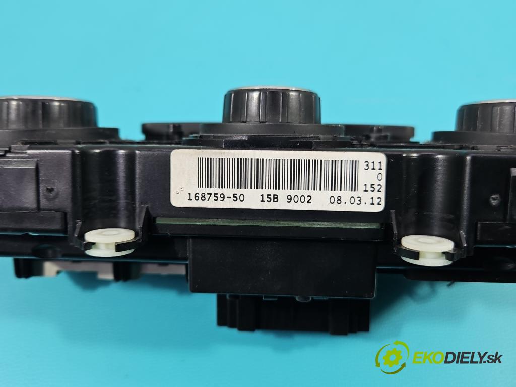Skoda Octavia II 2004-2013 1.6 SR 102 HP manual 75 kW 1595 cm3 5- panel kúrenia 3T0820047AB