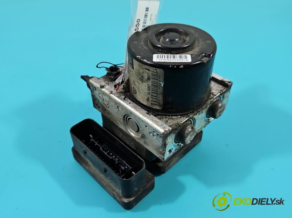 Skoda Octavia II 2004-2013 1.6 SR 102 HP manual 75 kW 1595 cm3 5- čerpadlo abs 1K0907379AK (Pumpa ABS)