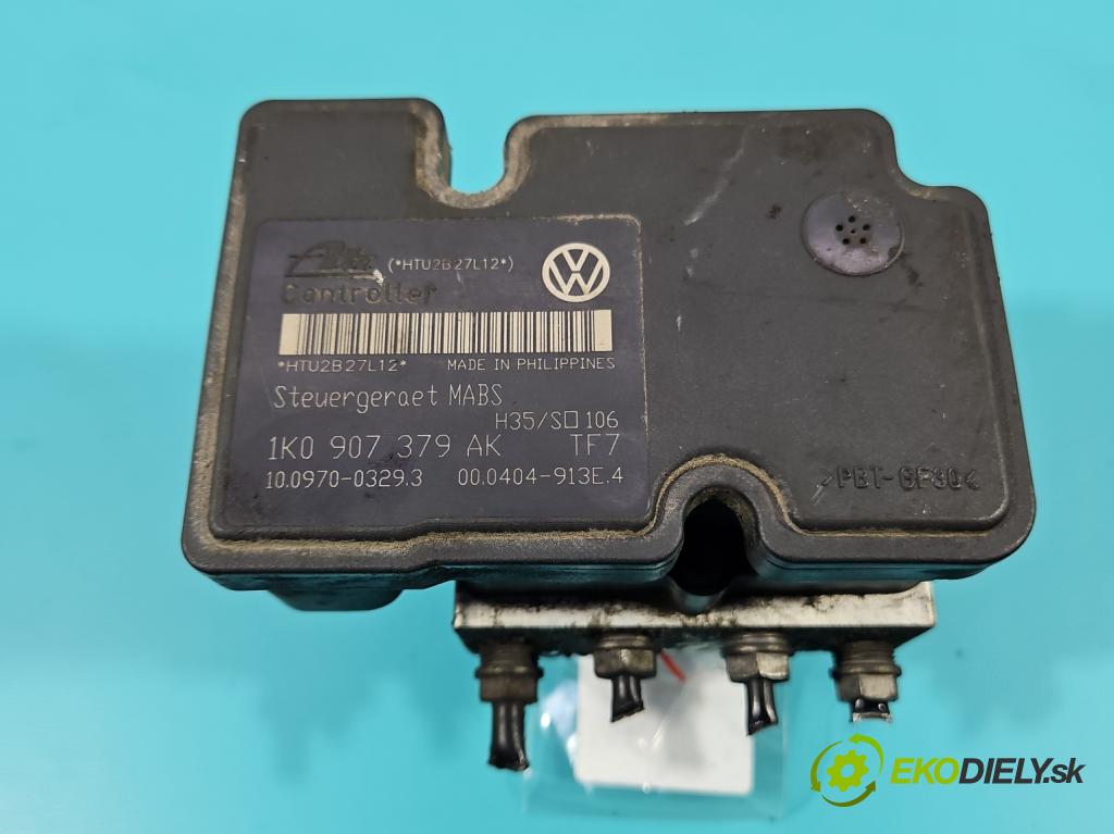 Skoda Octavia II 2004-2013 1.6 SR 102 HP manual 75 kW 1595 cm3 5- čerpadlo abs 1K0907379AK (Pumpa ABS)