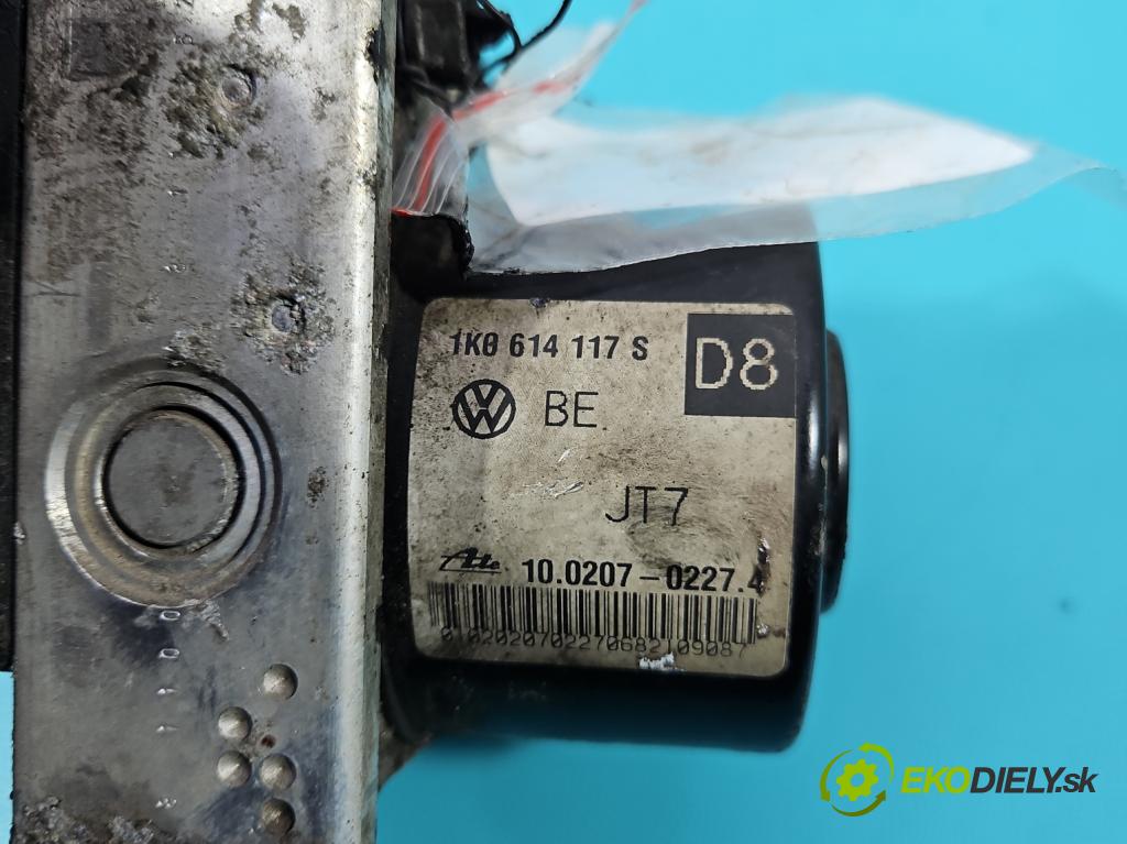 Skoda Octavia II 2004-2013 1.6 SR 102 HP manual 75 kW 1595 cm3 5- čerpadlo abs 1K0907379AK (Pumpa ABS)