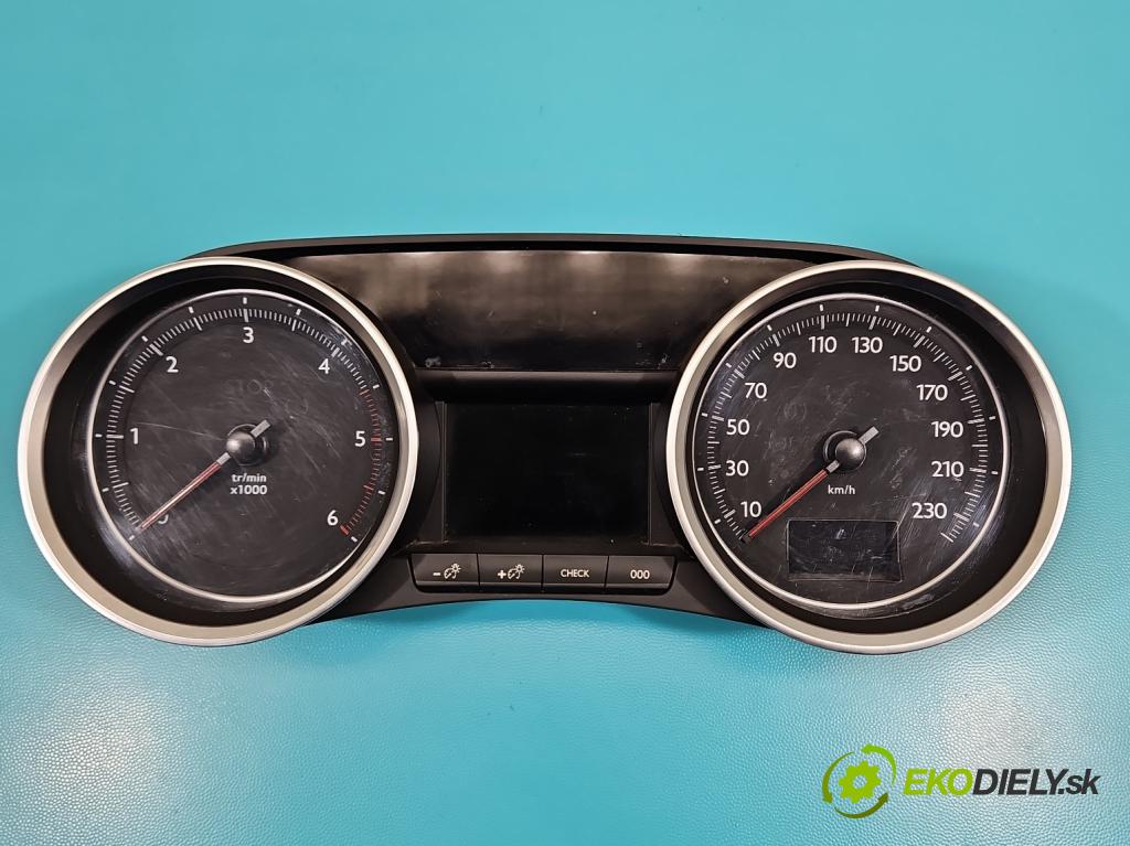 Peugeot 508 2010-2018 2.0 hdi 150 HP manual 110 kW 1997 cm3 4- prístrojovka/ budíky 9814765780 (Prístrojová doska, displej)