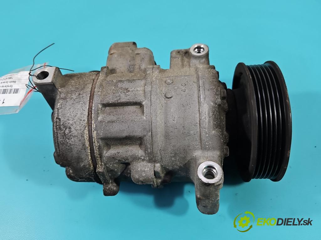 Skoda Octavia II 2004-2013 1.6 SR 102 HP manual 75 kW 1595 cm3 5- Kompresor: klimatizácie 1K0820859T (Kompresor klimatizácie)