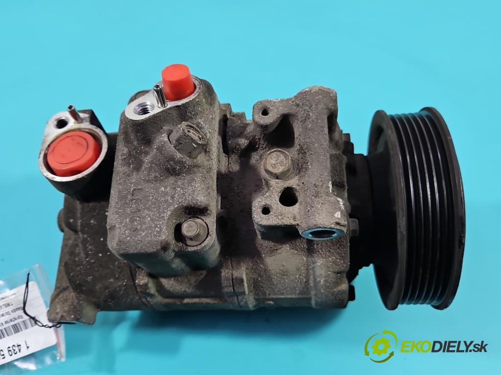Skoda Octavia II 2004-2013 1.6 SR 102 HP manual 75 kW 1595 cm3 5- Kompresor: klimatizácie 1K0820859T (Kompresor klimatizácie)