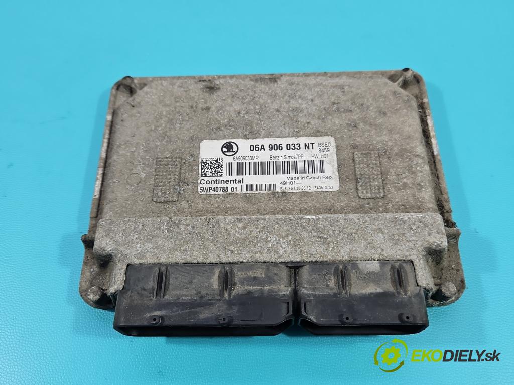 Skoda Octavia II 2004-2013 1.6 SR 102 HP manual 75 kW 1595 cm3 5- riadiaca jednotka motora 06A906033NT