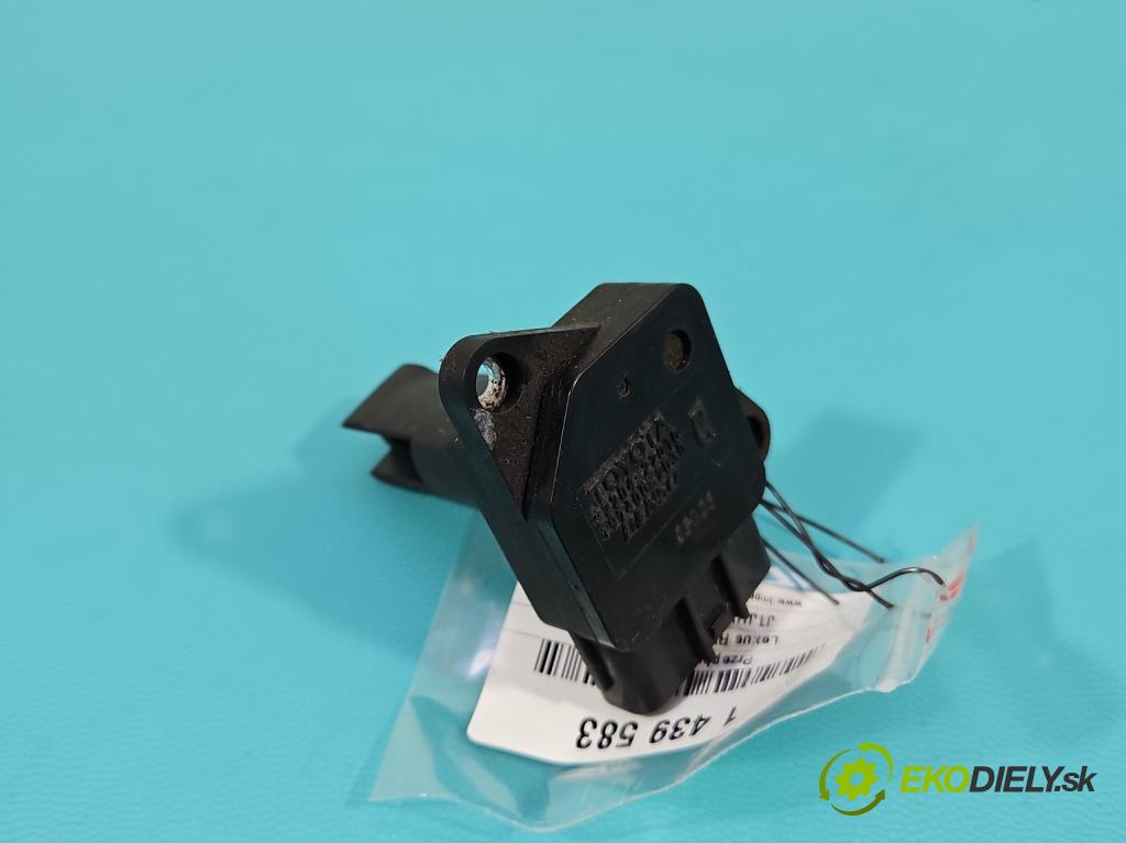 Lexus RX II 2003-2008 3.3 V6 211KM automatic 155 kW 3311 cm3 5- průtokoměr: 22204-22010 (Váha vzduchu)