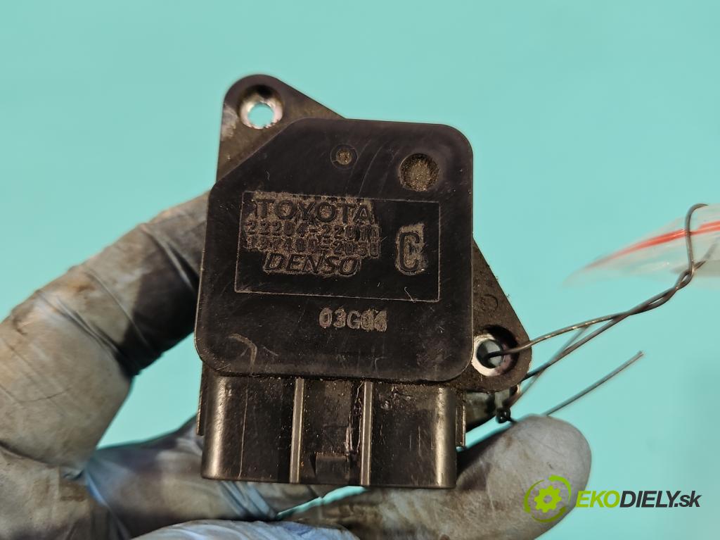 Lexus RX II 2003-2008 3.3 V6 211KM automatic 155 kW 3311 cm3 5- průtokoměr: 22204-22010 (Váha vzduchu)